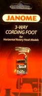 Janome Cording Foot with Grooves