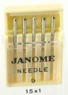 Janome Universal Sewing Machine Needles Size 9