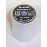 Janome 100% Polyester Embroidery Bobbin Thread 328yd