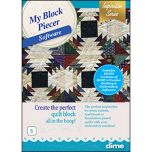 Designs In Machine Embroidery #5 My Block Piecer Software