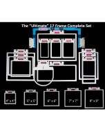 Durkee EZ Frames 17 Piece Embroidery Frame Ultimate Set 
