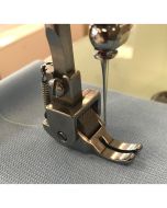 Industrial Grade Roller Zipper Foot for Straight Stitch Sewing Machines