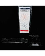 Baby Lock Jazz Allegro by Westalee Design Low Shank Ruler Foot & Quilting Templates- 2pc