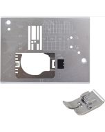 Straight Stitch Needle Plate with Straight Stitch foot for 3160, 4120, 49360, 11000, 5300QDC (860405906)