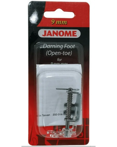 Janome Darning Foot (Open- Toe) - 9mm