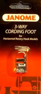 Janome Cording Foot with Grooves