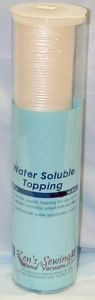Ken's Sewing Water Soluble Topping