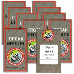 Organ Sewing Machine Needles 100 Count