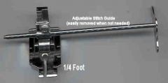 Alphasew Quarter Inch Foot with Guide