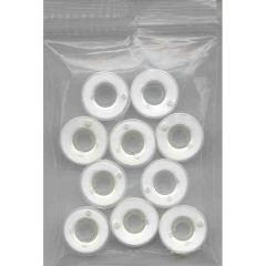 Robison Antone Prewound Bobbins - White