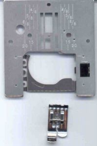 Straight Stitch Throat Plate - Janome Jem Series and More