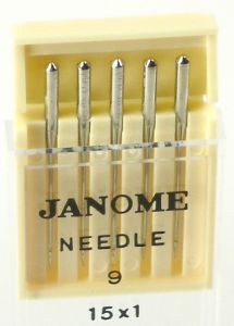 Janome Universal Sewing Machine Needles Size 9