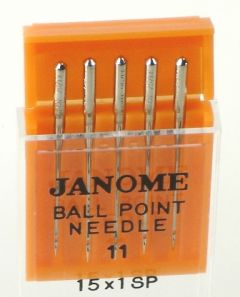 Janome Ball Point Size 11 Needle Pack