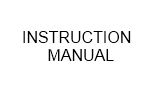 Brother Sewing Machine Instruction Manual