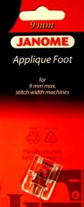 Janome Applique Foot 9mm