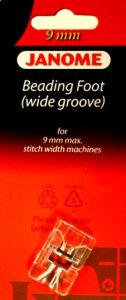 Janome Wide Beading Foot 9mm
