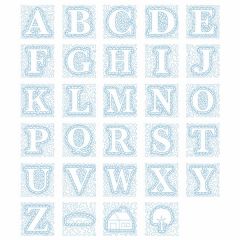 DIME Designs In Machine Embroidery #91 Stony Brook Alphabet Embroidery Designs