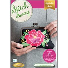 DIME Designs In Machine Embroidery #157 Stitch Swag In The Hoop Clutch
