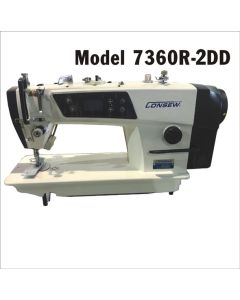 Consew 7360RR-2DD Direct Drive Commercial Sewing Machine with Stand and Servo Motor