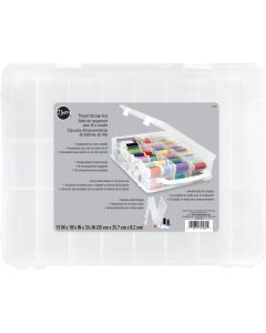 Dritz Thread Storage Box with 48 Compartments