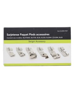 Baby Lock BLE8W-FEET 6 Piece Serger Foot Kit for 8 Thread Models