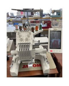 Baby Lock Array 6 Needle Commercial Embroidery Machine BMP9 Recent Trade