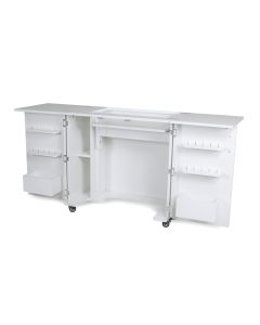 Kangaroo K8211 Bandicoot White Sewing Machine Cabinet 
