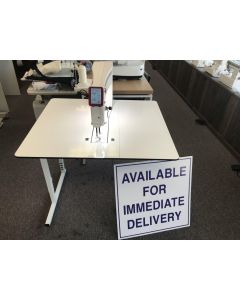Janome Quilt Maker Pro 18 Versa Longarm Sit Down Stand Up Quilting Machine with Stitch Regulation and $600 Bonus
