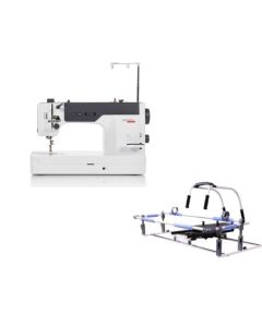bernette 08 Straight Stitch Quilting Machine and Grace Cutie Breeze Frame with Bonus Kit