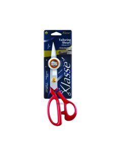 Klasse Pro 9-1/2 inch Tailoring Shears with Red Handles