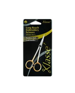 Klasse Ornate 4-1/8in Long Reach Embroidery Scissors