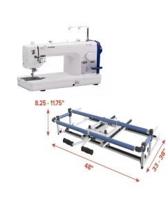 Grace Cutie Frame and Brother PQ1600S Quilting Frame and Machine Combo