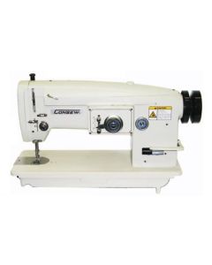 Consew 199RB-2A-1 Single Needle Drop Feed Zig-Zag Lockstitch Industrial Sewing Machine With Table and Servo Motor