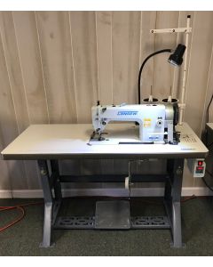 Consew 1206RB Commercial Sewing Machine with Servo Motor and Table