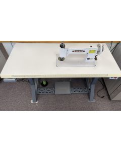 CONSEW 104-1T Manual Embroidery and Quilting Chain Sewing Machine With Table