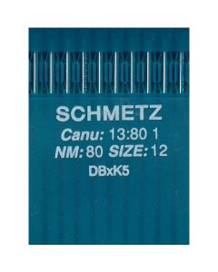 Schmetz DBxK5 Embroidery Needle for Janome MB4 MB7 Series Size 12