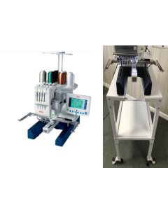 Elna Expressive 940 Commercial 4 Needle Embroidery Machine with Machine Stand