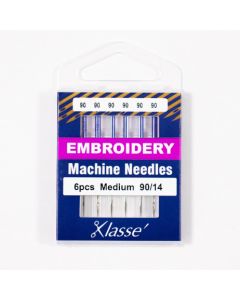 Klasse Embroidery Machine Needle 90/14 - 6 Pack