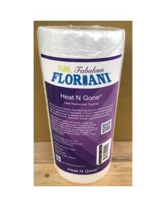 Floriani Commercial Heat N Gone Embroidery Stabilizer 10" x 100 Yards