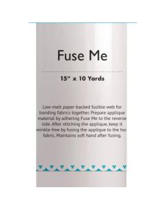 Fuse Me Fusible Web Embroidery Stabilizer