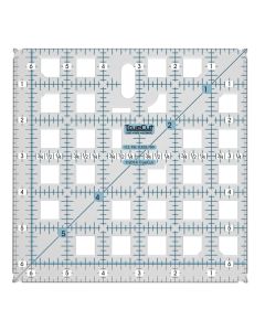 TrueCut Square Quilting Ruler 6.5" x 6.5"