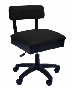 Arrow Baroness Black Hydraulic Sewing Chair (H8170)