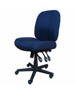 Horn of America 17090 Deluxe 6 Way Adjustable Chair in Blue