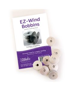 Handi Quilter EZ-Wind Slotted M-Class Bobbins for Longarm Machines (Package of 8)