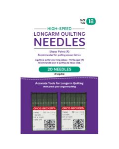 Handi Quilter High-Speed Longarm Needles – Two Packages of 10 (Crank 110/18 134MR-4.0)