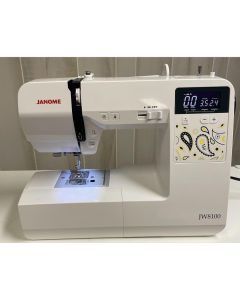 Janome JW8100 Computerized Sewing Machine Recent Trade