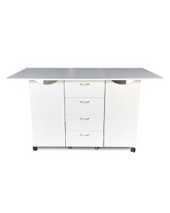 Kangaroo Kookaburra Cutting Table in  White 