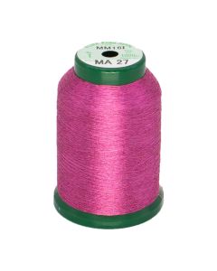 Kingstar Metallic Embroidery Thread Fuchsia MA27