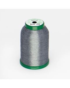 Kingstar Metallic Embroidery Thread Pewter MA28