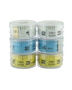 5FT Double sided Tailors Tape Measure Plastic Box